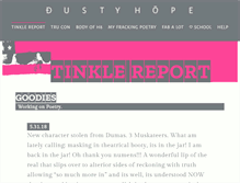 Tablet Screenshot of dustyhope.com